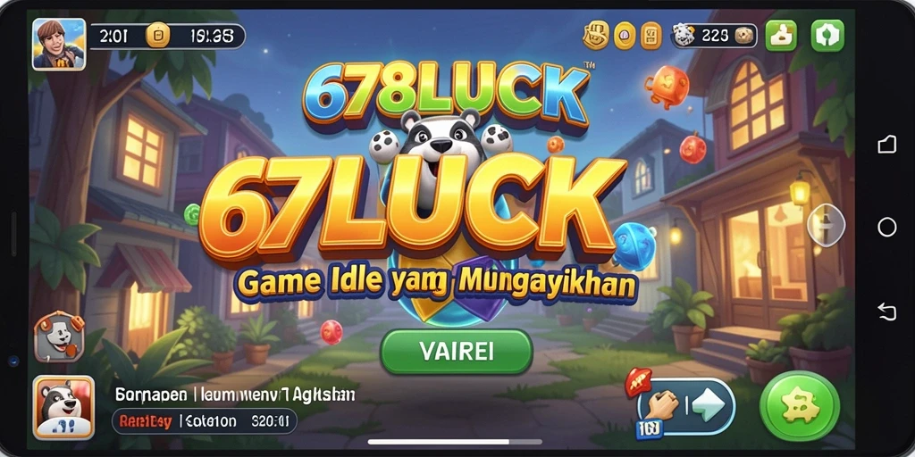Tampilan gameplay menakjubkan dari 678LUCK dengan elemen Idle yang menarik.