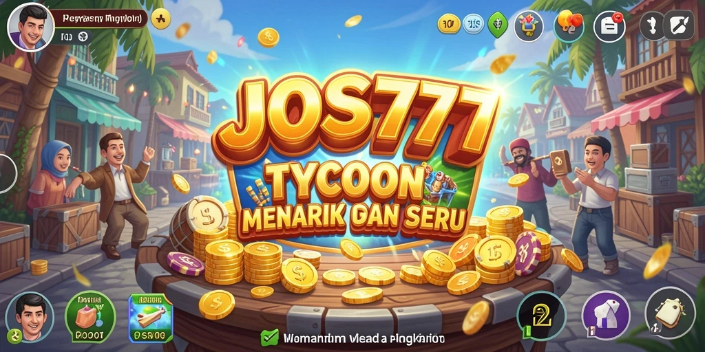 Tampilan menarik dari gameplay JOSS777 yang menampilkan pengelolaan bisnis.