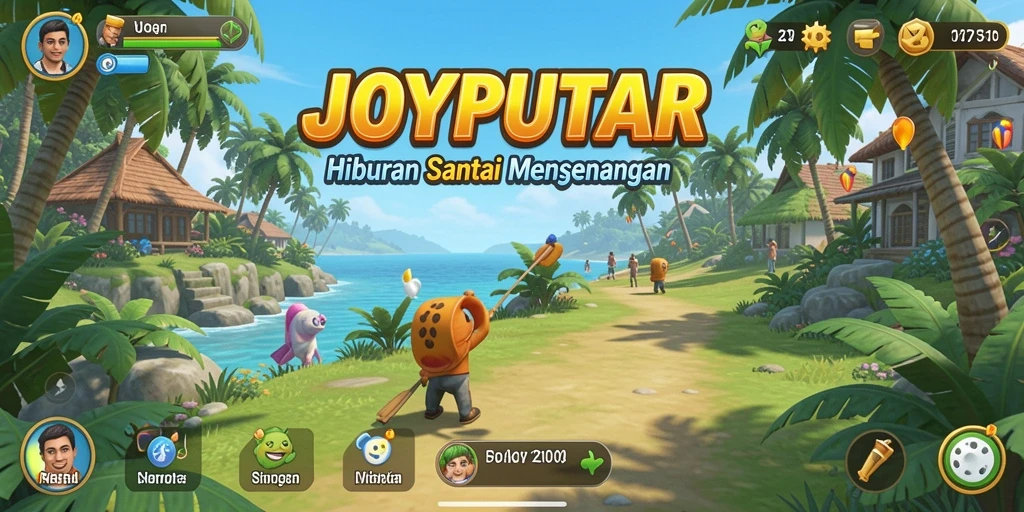 Tampilan gameplay menarik dari JOYPUTAR yang seru.