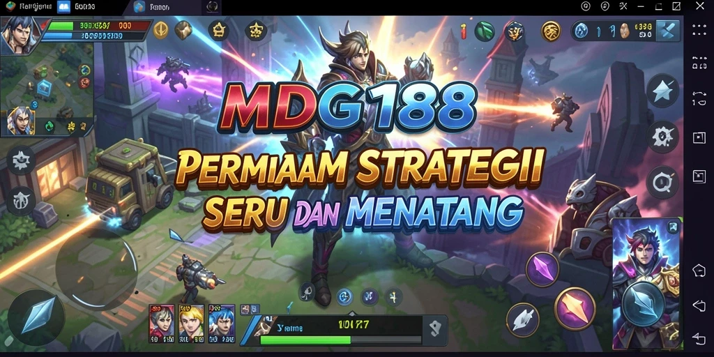 Tampilan gameplay strategis yang menarik di MDG188.
